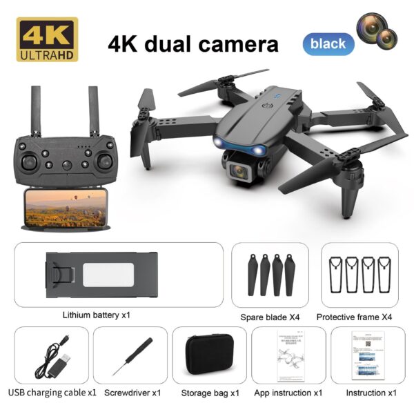 E99 Dual HD Camera Drone - Image 4