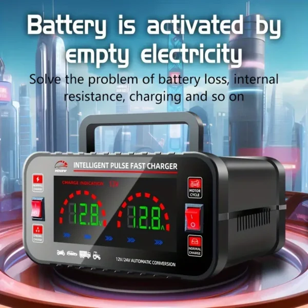 12V/24V Car Battery Charger - Image 3