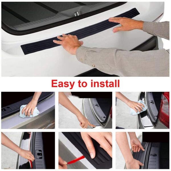 Universal Car Rear Bumper Protector Sticker - Image 4