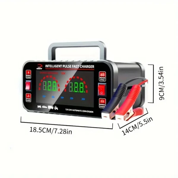 12V/24V Car Battery Charger - Image 2
