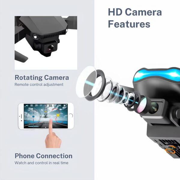 E99D Drone with Screen Remote Control - Image 5
