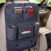 Multi-Pocket Felt Car Seat Organizer - Image 3